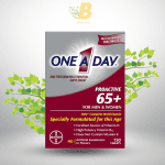 One A Day Proactive 65+, Mens & Womens Multivitamin, Supplement with Vitamin A, C, D, and Zinc to Support Bone Health & Cell Health, Calcium, Folic Acid, Tablet 150 Count