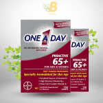 One A Day Proactive 65+, Mens & Womens Multivitamin, Supplement with Vitamin A, C, D, and Zinc to Support Bone Health & Cell Health, Calcium, Folic Acid, Tablet 150 Count - Image 2