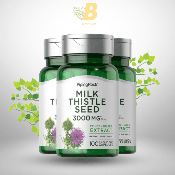 Piping Rock Milk Thistle 3000Mg 100 Capsules in Bangladesh