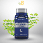 Piping Rock Melatonin 10mg | 120 Softgel Capsules | Quick Release Supplement | Highly Absorbable | Non-GMO, Gluten Free