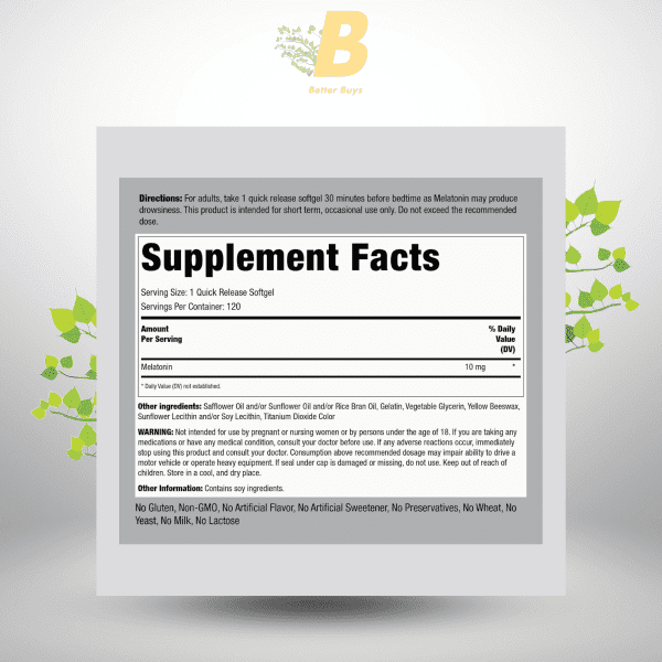 Piping Rock Melatonin 10mg in Bangladesh