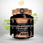Wellness Labs Mushroom Supplement Capsules 10:1 Extract, Mushroom Complex Capsules 1000mg, Lions Mane Supplement with Turkey Tail, Cordyceps, Reishi - 120 Count - Image 2