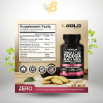X Gold Health Tongkat Ali, Fadogia Agrestis, Black Maca, L-Arginine & L-Citrulline 120 Capsule - Image 3