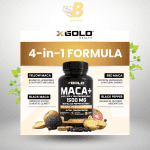 X Gold Health Organic Maca Root Powder Capsules 1500mg with Black | Red & Yellow Peruvian Maca Root Extract Gelatinized 120 capsule - Image 4