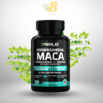 X Gold Ashwagandha 5,000mg + Maca Root Black, Red, Yellow 4,000mg, Rhodiola & L-Theanine: 30:1 Extract Ashwagandha Capsules, 20:1 Extract Maca Root ,120 Capsules