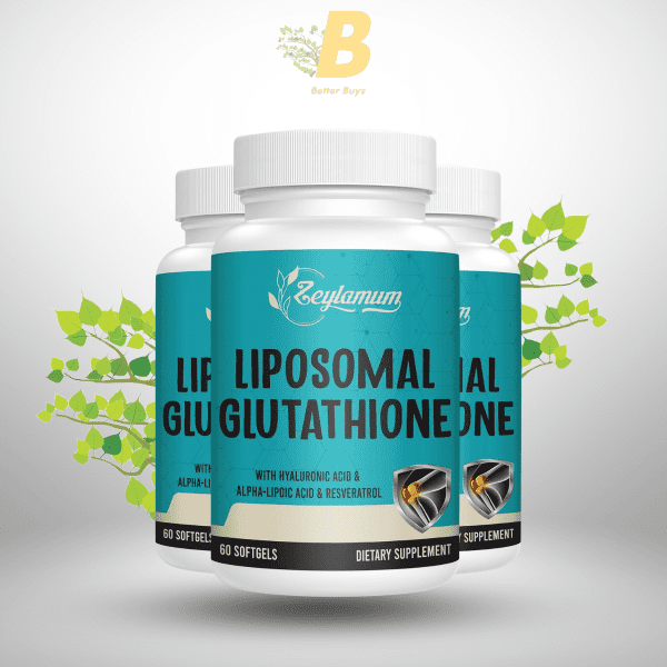 Zeylamum Liposomal Glutathione - 2,400mg - 60 Softgels - Image 2