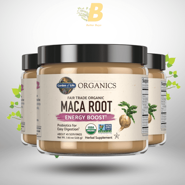 Garden of life Maca Root Energy boost Powder-225 Gram - Image 2