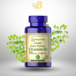 Puritan's Pride Vitamin D3 50 mcg (2000 IU) 200 Softgels