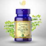 Puritan’s Pride Vitamin D3 50 mcg (2000 IU) 100 Capsules