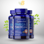 Puritan's Pride Omega-3 Fish Oil 1000 mg 100 Softgels - Image 2