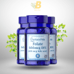 Puritan's Pride Folic Acid 400mcg 250 Tablets - Image 2