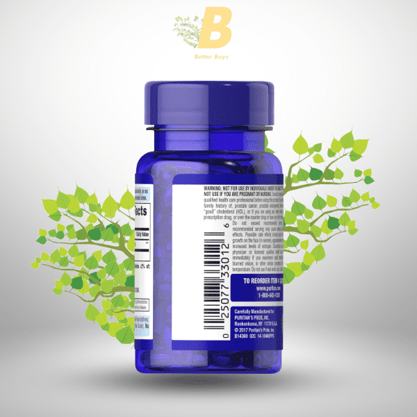 Puritan's Pride DHEA 100mg 60 Caplets - Image 4