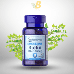 Puritan's Pride Biotin 10,000mcg 100 Softgels