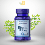 Puritan's Pride Biotin 1000mcg 100 Coated Tablets