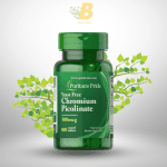 Puritans Pride Chromium Picolinate 500 Mcg Yeast Free, 100 Count