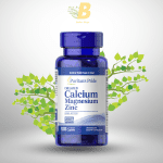 Puritan's Pride Calcium Magnesium Zinc Caplets 100 Count