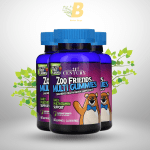 21st Century Zoo Friends Multi Gummies, Fruit 60 Count - Image 2