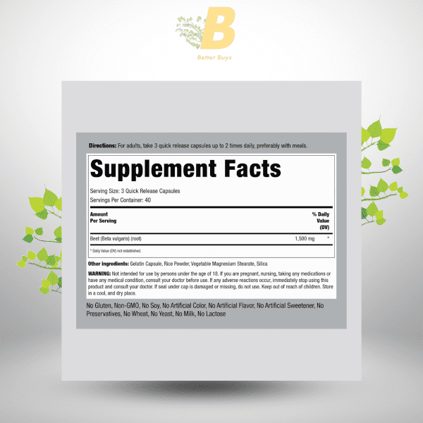 Piping Rock Beet Root Capsules 1500mg in Bangladesh,beet root price in bd,beetroot capsule price in bangladesh,Beetroot capsules in bd,Beetroot Capsules dhaka,beetroot price in bd