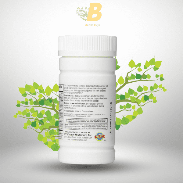 21st Century Prenatal - 60 Tablets - Image 4