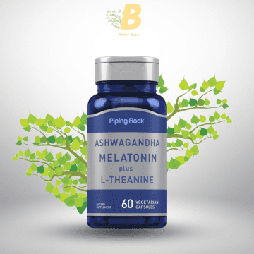 Piping Rock Melatonin Plus Ashwagandha 10mg In Bangladesh