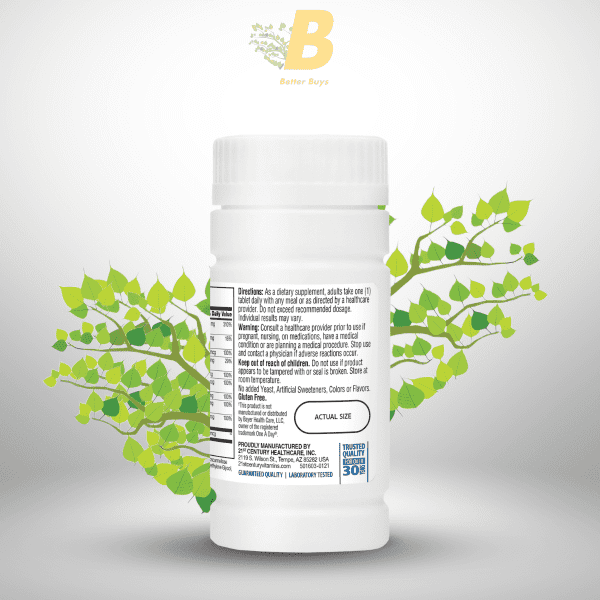 21st Century One Daily, Men's Health - 100 Tablets - Image 4