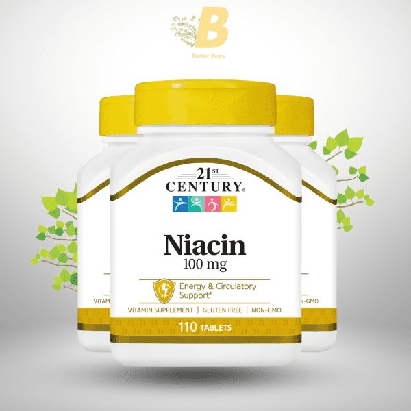 21st Century Niacin - 100mg - 110 Tablets - Image 2