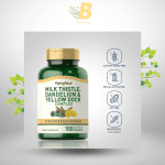 Piping Rock Milk Thistle, Dandelion & Yellow Dock | 180 Capsules | Concentrated Extract Complex | Non-GMO, Gluten Free Supplement - Image 4