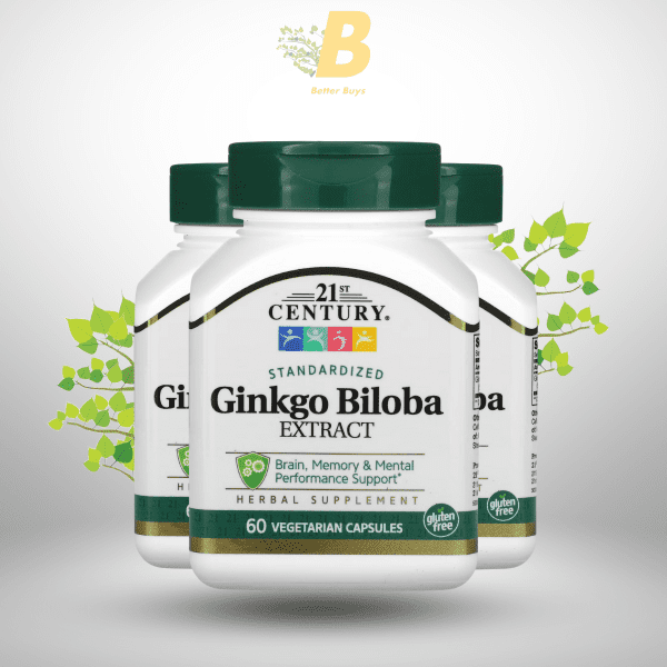 21st Century Ginkgo Biloba Extract - 60 Capsules - Image 2