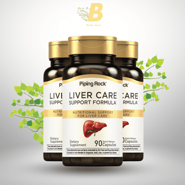 Piping Rock Liver Cleanse Complex | 90 Capsules | Liver Care Support Formula | Non-GMO, Gluten Free Supplement - Image 2