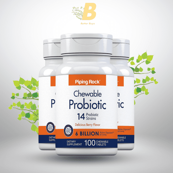 Piping Rock Probiotic Tablets for Women and Men 6 Billion CFU in Bangladesh