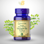 Puritan's Pride Vitamin D3 5000 IU 200 or 100 Softgels - Image 4