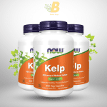 NOW Supplements, Kelp 325 mcg of Natural Iodine, Supports Healthy Thyroid Function*, Super Green, 250 Veg Capsules - Image 2
