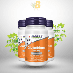 NOW Glutathione-500 mg, 30 Veg Capsules - Image 2
