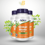 NOW Foods Supplements, Ginkgo Biloba 60 mg, 24% Standardized Extract, Non-GMO Project Verified, 120 Veg Capsules - Image 2