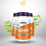 NOW Foods Supplements, GABA (Gamma-Aminobutyric Acid) 750mg, Neurotransmitter Support*, 100 Veg Capsules - Image 2