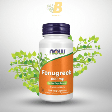 NOW Supplements, Fenugreek (Trigonella foenum-graecum) 500 mg, Herbal Supplement, 100 Veg Capsules