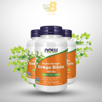 NOW Foods Supplements, Ginkgo Biloba 120 mg, Double Strength, Non-GMO Project Verified, 100 Veg Capsules - Image 2
