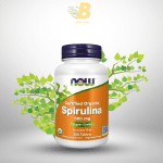 NOW Foods Supplements, Organic Spirulina 500 mg with Vitamins, Minerals and GLA (Gamma-Linolenic Acid), 200 Tablets
