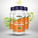 NOW Supplements, Organic Spirulina 500 mg with Vitamins, Minerals and GLA (Gamma-Linolenic Acid), 100 Tablets - Image 2