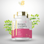 Carlyle Women's Cranberry Plus Probiotics | 120 Capsules | with 14 Probiotic Strains | Vegetarian, Non-GMO, Gluten Free Supplement | for Her - Image 2