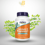 NOW Foods Supplements, Calcium & Magnesium 2:1 Ratio, High Potency, Supports Bone Health*, 100 Tablets