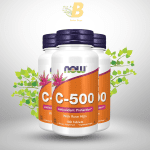 NOW Foods Supplements, Vitamin C-500 with Rose Hips, Antioxidant Protection*, 100 Tablets - Image 2