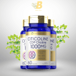 Carlyle Citicoline CDP Choline 1000mg | 60 Capsules | Extra Strength Formula | Non-GMO, Gluten Free Supplement - Image 2