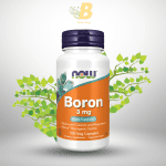 NOW Foods Supplements, Boron 3 mg (Bororganic Glycine), Structural Support*, 100 Veg Capsules