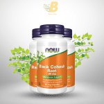 NOW Black Cohosh Root-80 mg 90 Veg Capsules - Image 2