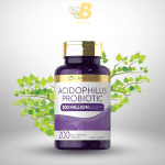 Carlyle Acidophilus Probiotic Capsules for Women and Men | 500 Million CFU | 200 Pills | Lactobacillus Supplement | Non-GMO and Gluten Free