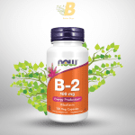 NOW B-2  100 mg, 100 Veg Capsules