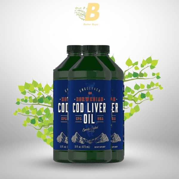 Carlyle Engelvaer Norwegian Cod Liver Oil Epa DHA 16 FL OZ 473 ml - Image 2