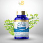 Carlyle Lactase Enzyme Pills 9000 FCC | 180 Tablets | Fast Acting Dairy Relief Supplement | Max Strength Support | Non-GMO, Gluten Free