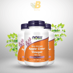 NOW Foods Supplements, Apple Cider Vinegar 750 mg, from Fermentation of Sweet Apple Cider, Extra Strength, 180 Tablets - Image 2